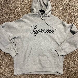 Supreme Gray Hoodie
